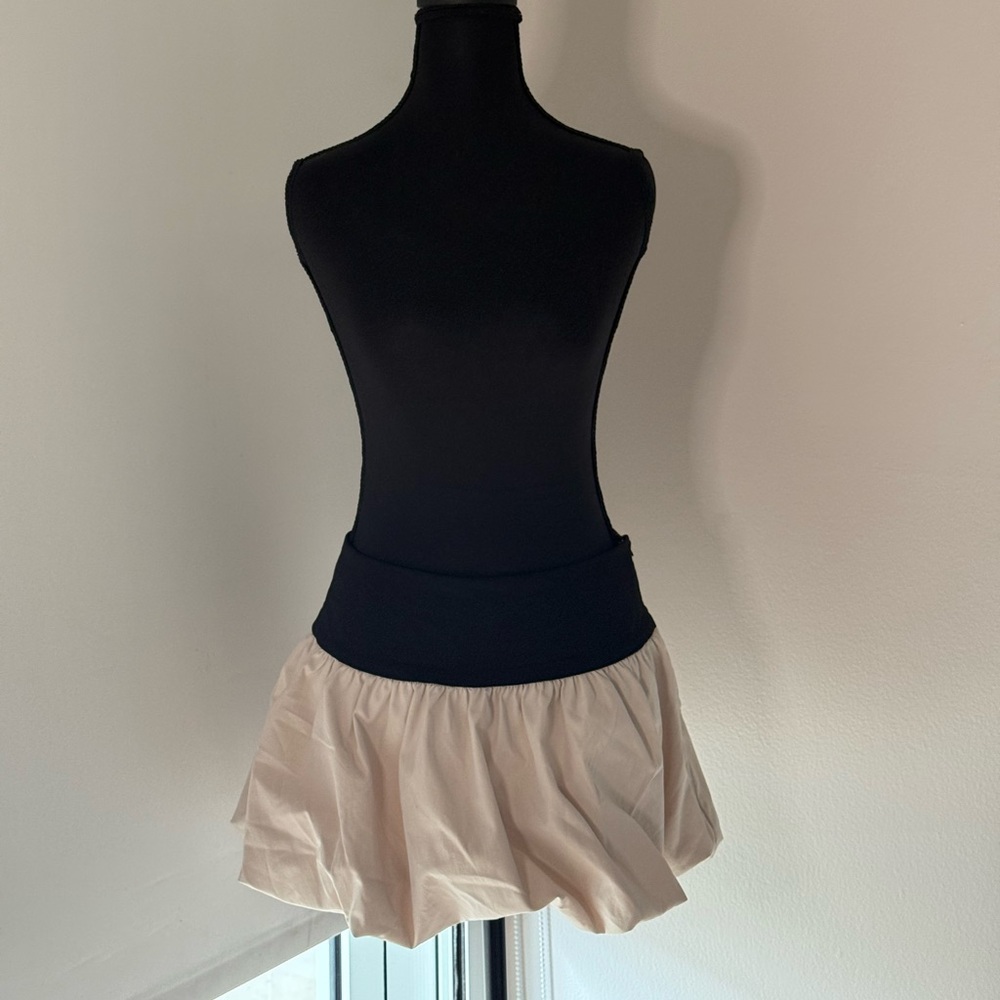 Forever 21 Nude Bubble Skirt